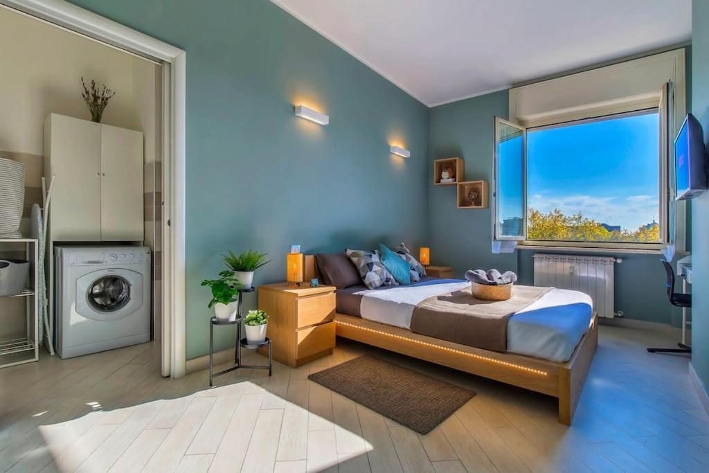 Charmy & Cozy Panoramic Flat 50m From M4 Stop Leilighet *