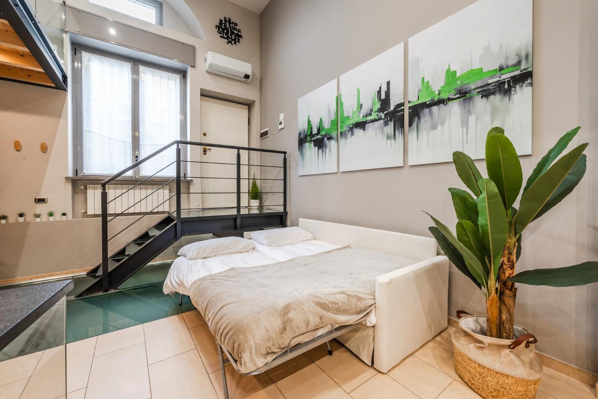 The Skyline Loft - Bosco Verticale Area Appartement Milaan