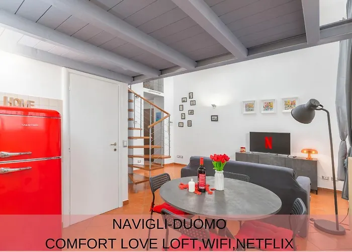 Navigli-DuomoLove Loft, Comfort ,Netflix, Wifi