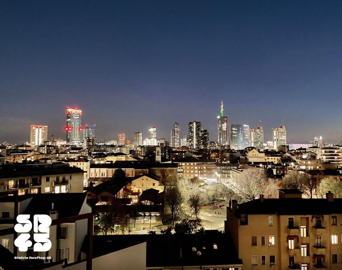 Stelvio Rooftop - Penthouse Skyline With Terrace And Jacuzzi Apartment