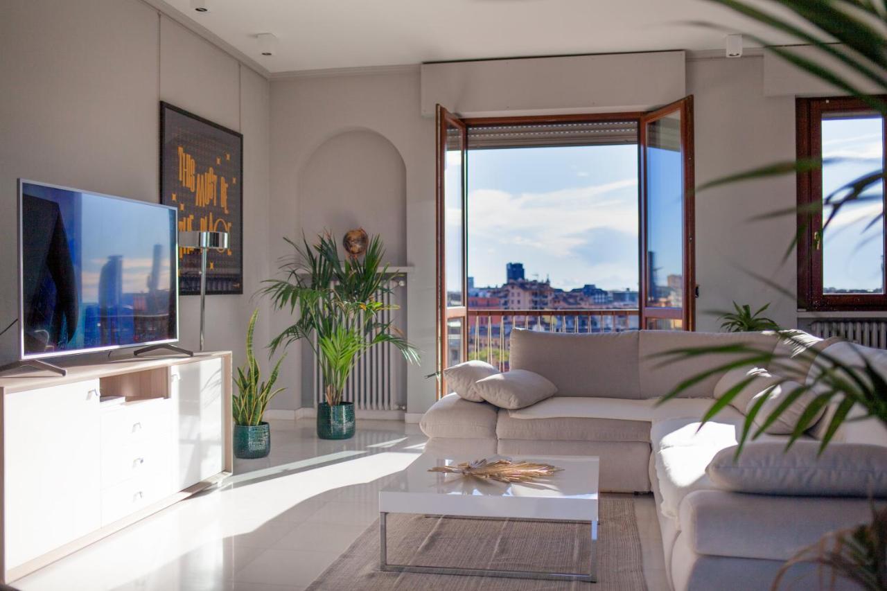 Stelvio Rooftop - Penthouse Skyline With Terrace And Jacuzzi * Mailand
