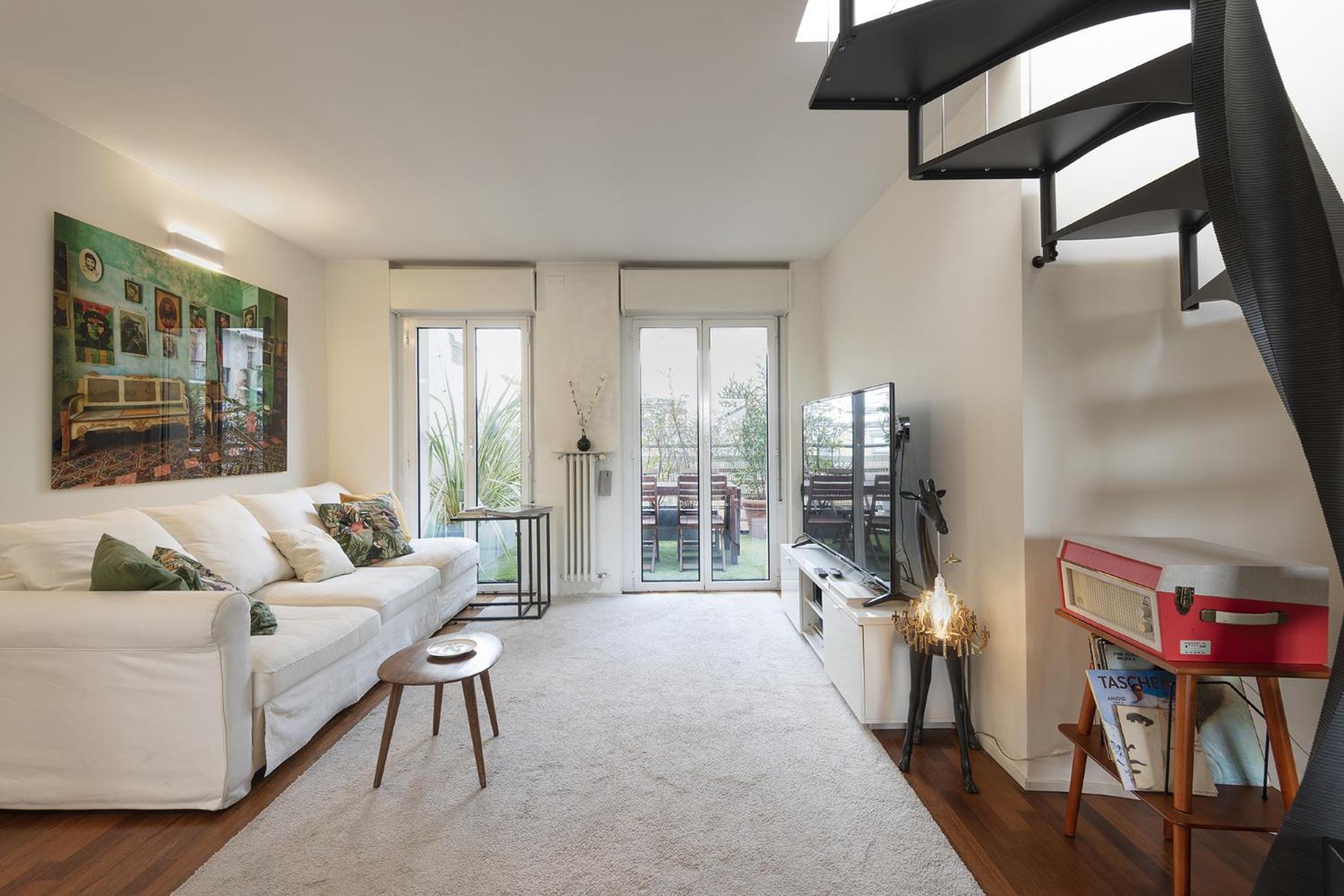 Lejlighed Giresio 41 - Your Penthouse With Rooftop Garden In Navigli - Wifi Milano