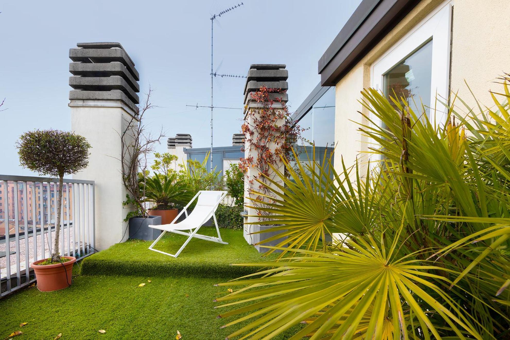 Giresio 41 - Your Penthouse With Rooftop Garden In Navigli - Wifi Lejlighed Milano