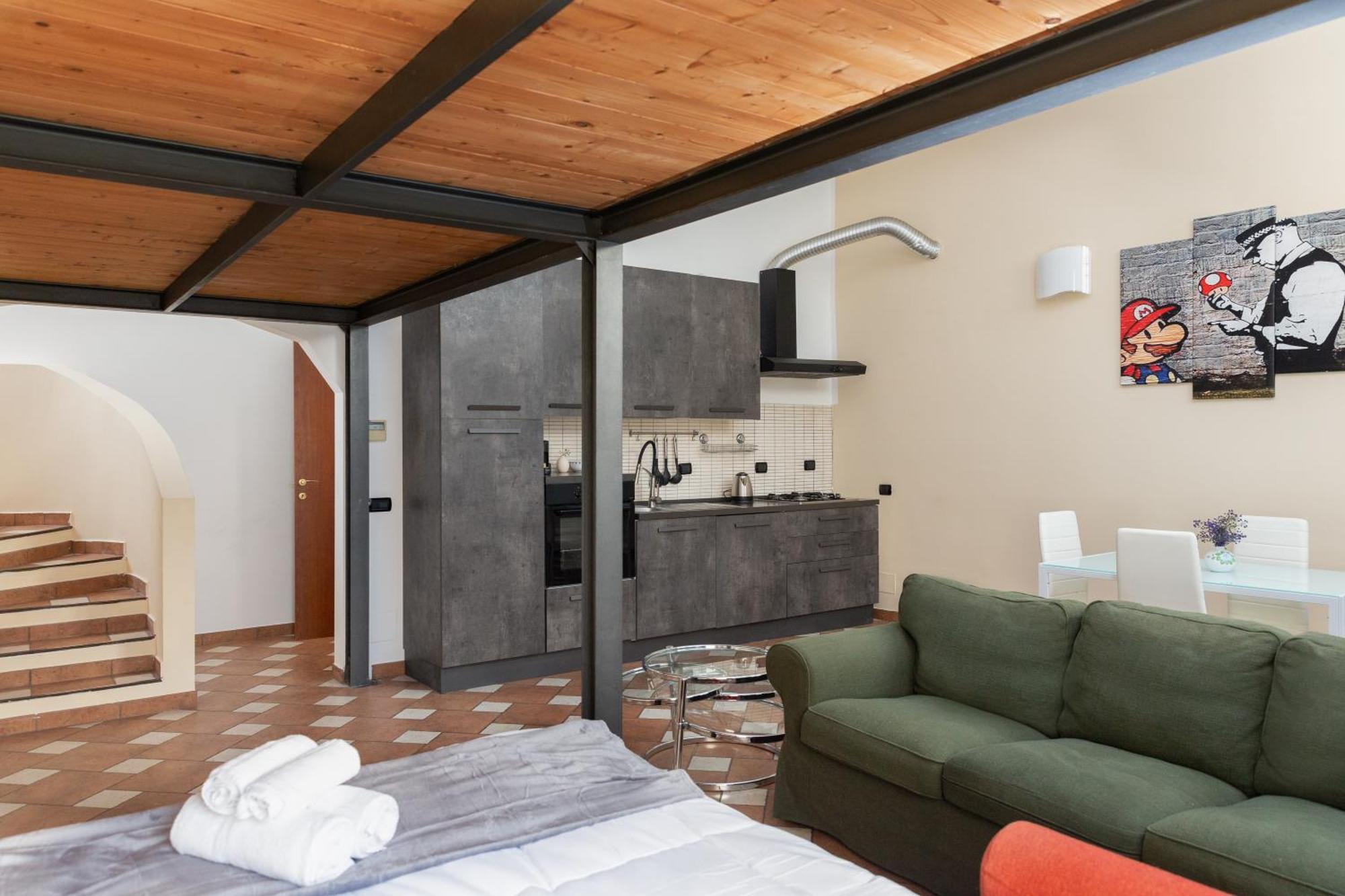 Exclusive Loft Banksy In Porta Romana Leilighet