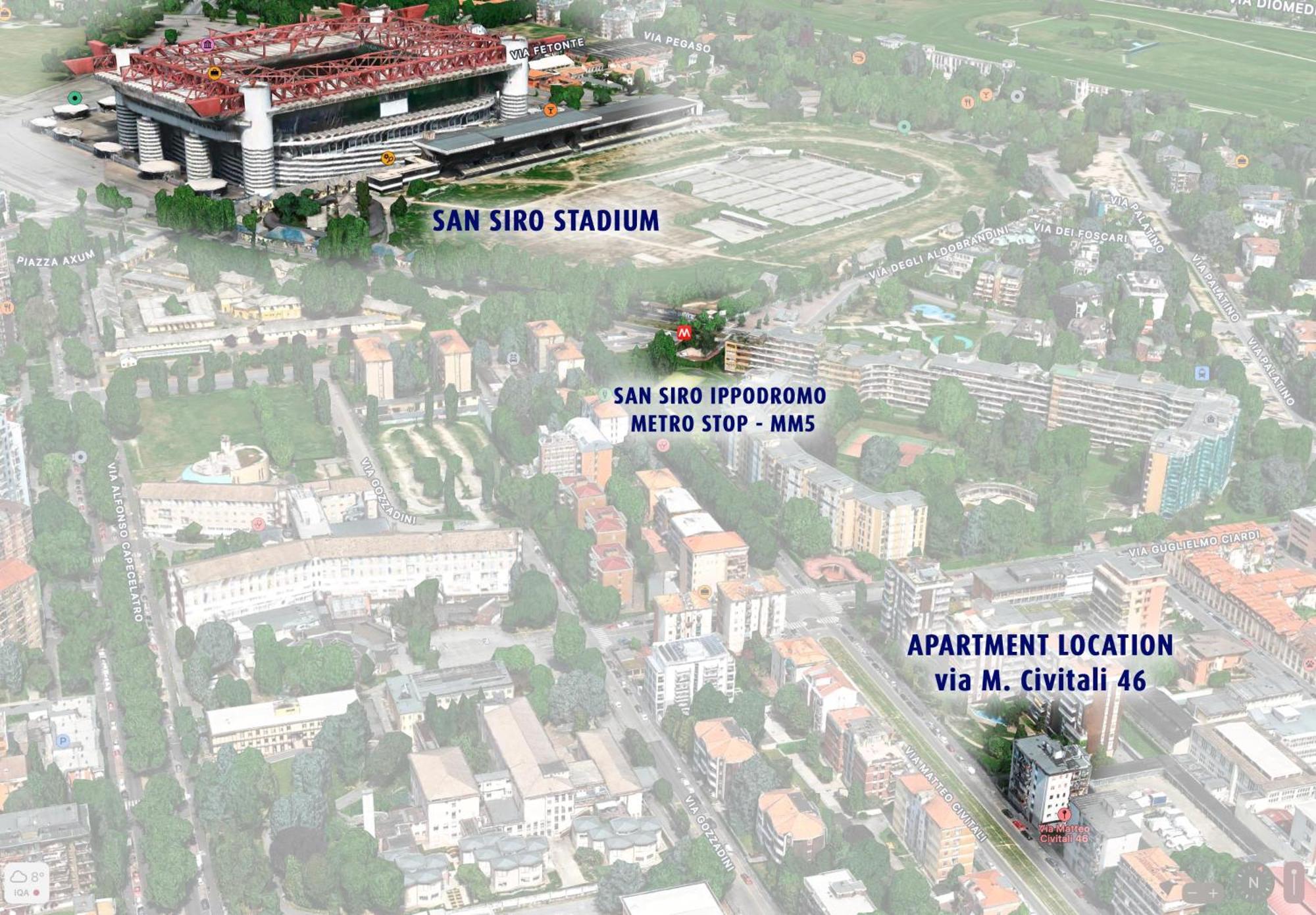 San Siro Blue Flat Appartamento