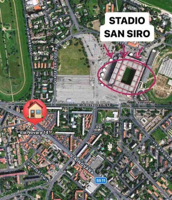 A 500 Metri Da San Siro Lejlighed Milano