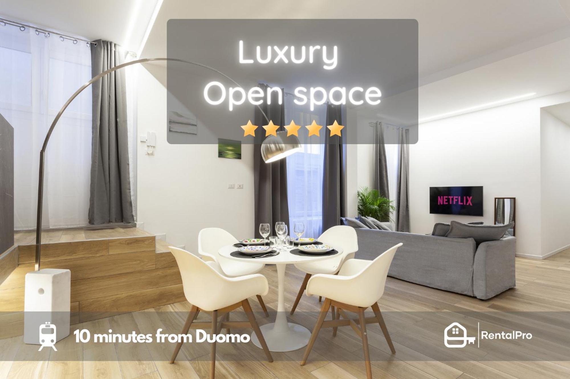 Duomo-centrale Luxury Open Space Leilighet Milano