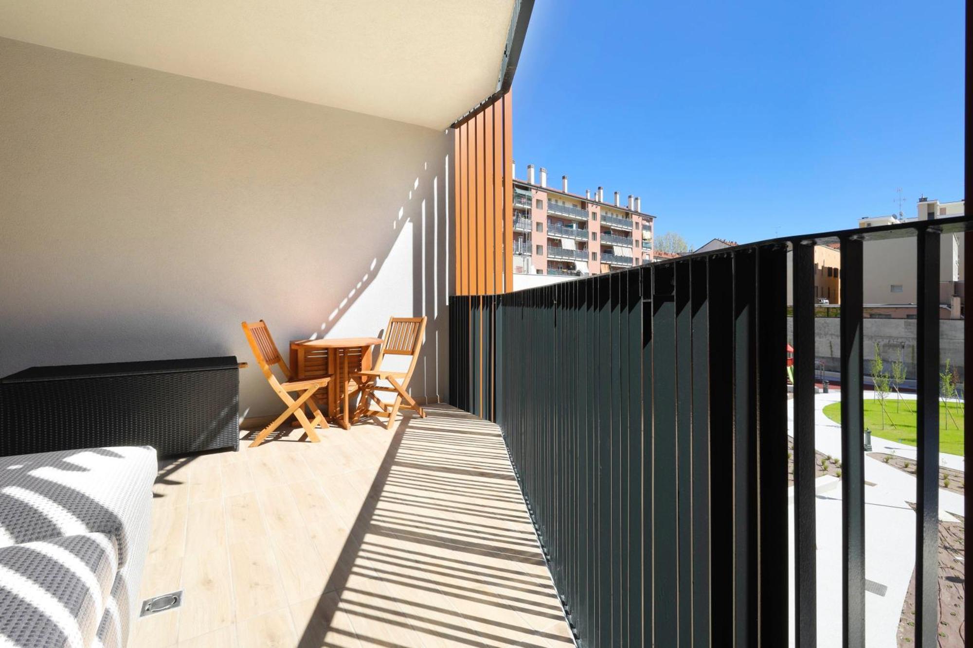 Luxury Con Terrazza, Palestra, Cowork & Box Privato Ferienhaus *