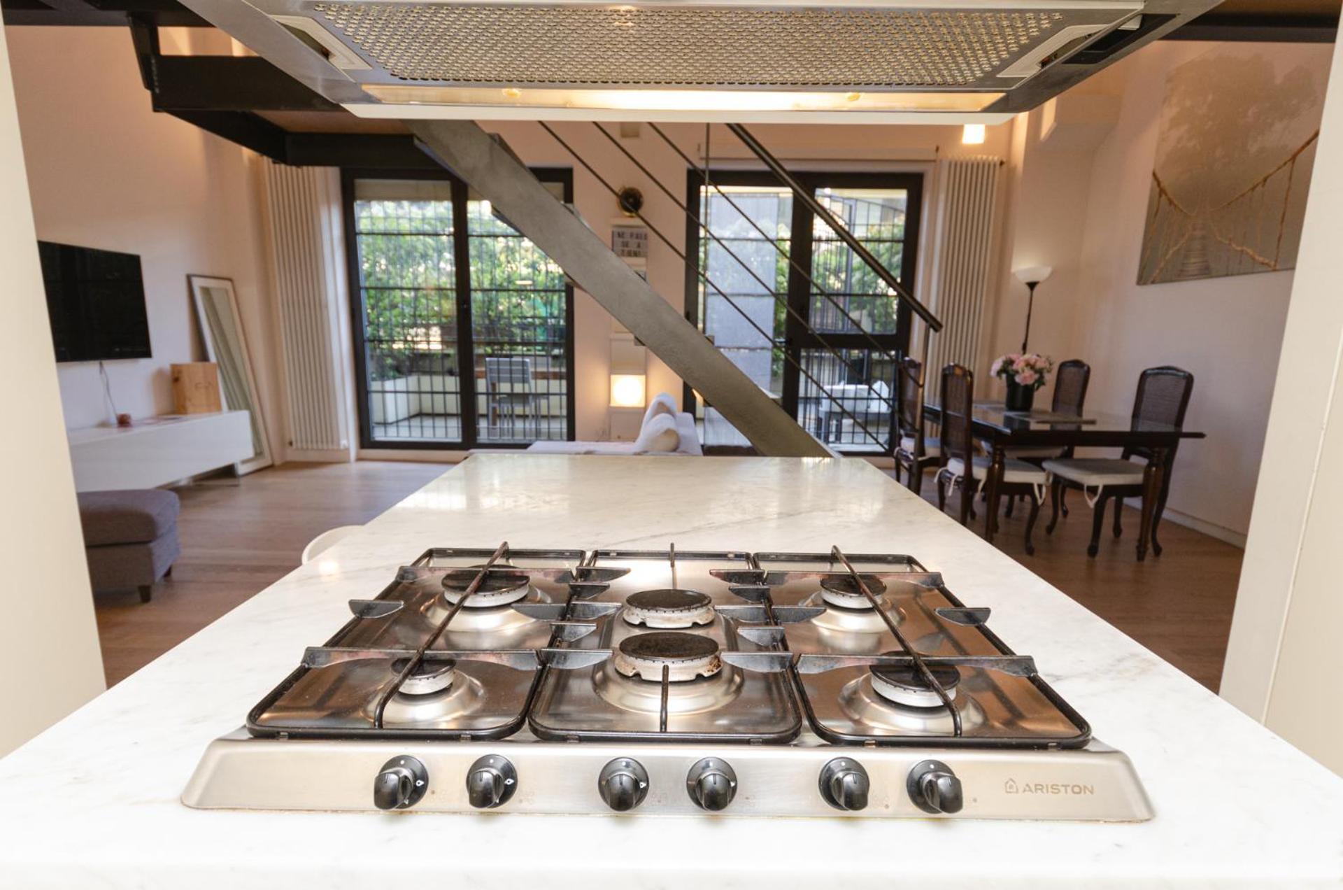 Vivimihome Loft Su Due Livelli Con Terrazzo Mailand