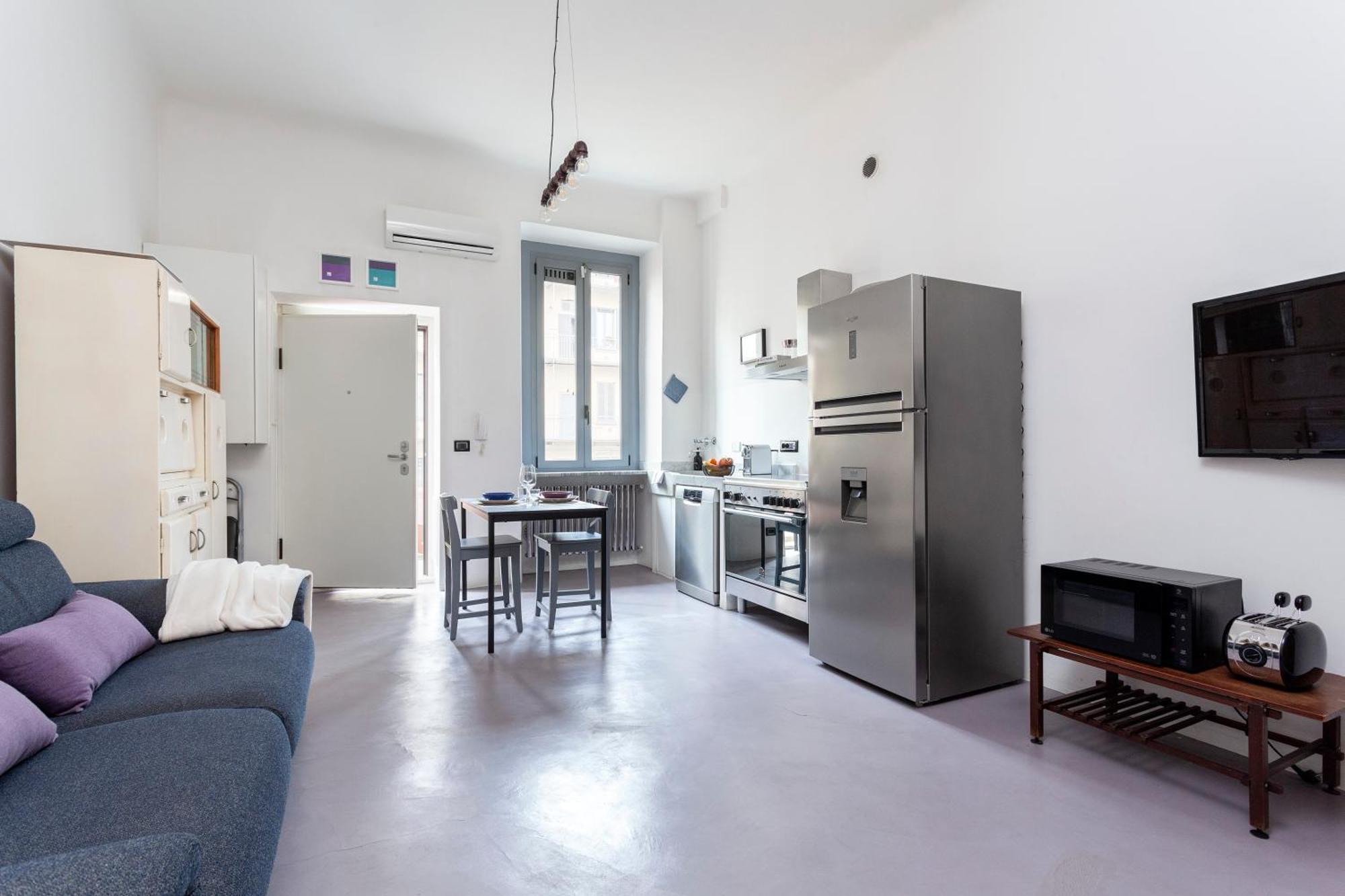 Stylish Industrial Flat Appartement Milaan