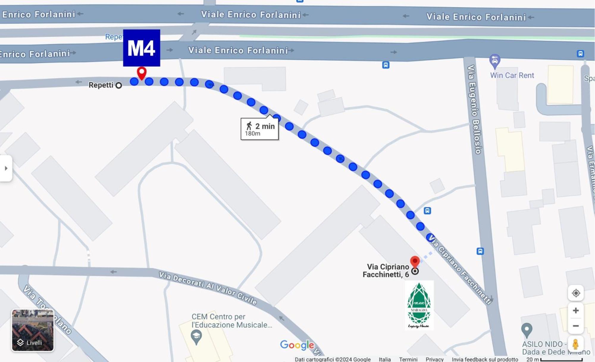 Leilighet Maragda House Linate - Duomo- San Babila Milano