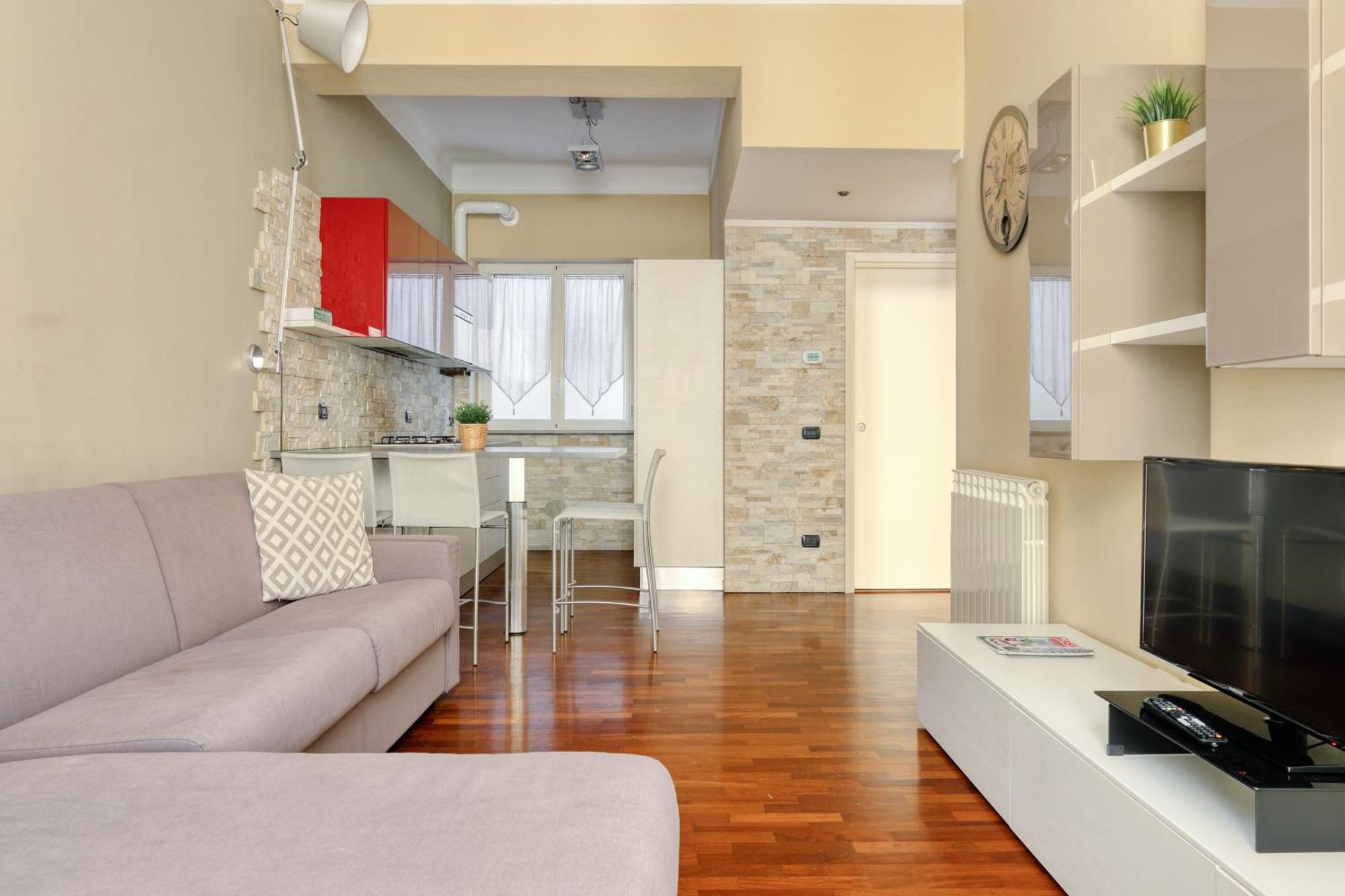 Joivy Inviting 1br Flat Near Citylife District Appartement *