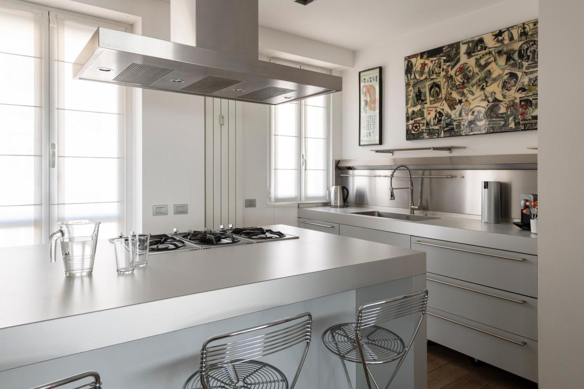 Design Apartment, Modern And Stylish Appartement Milaan