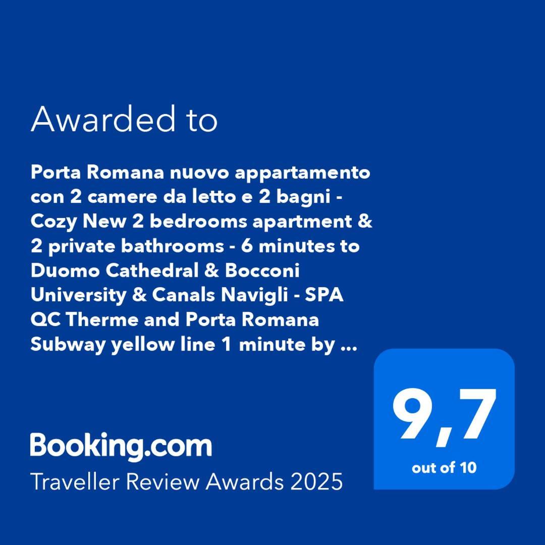 Corso Lodi 6 Milano Porta Romana - Bellissimo Nuovo Appartamento Con 2 Camere Da Letto E Due Bagni - Beautiful Newly Decorated 2 Bedrooms 2 Bathrooms With Free Parking Per Selected Qualifying Rate - Metro Subway Porta Romana 6 Minutes To Duomo Cathed * Milano