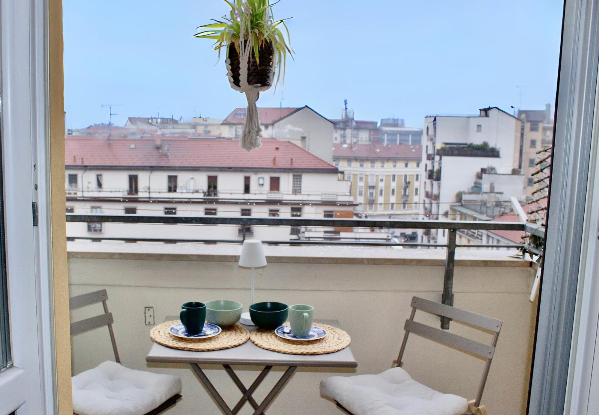M1 De Angeli - Terrazzino, Ac, Wifi * Milano