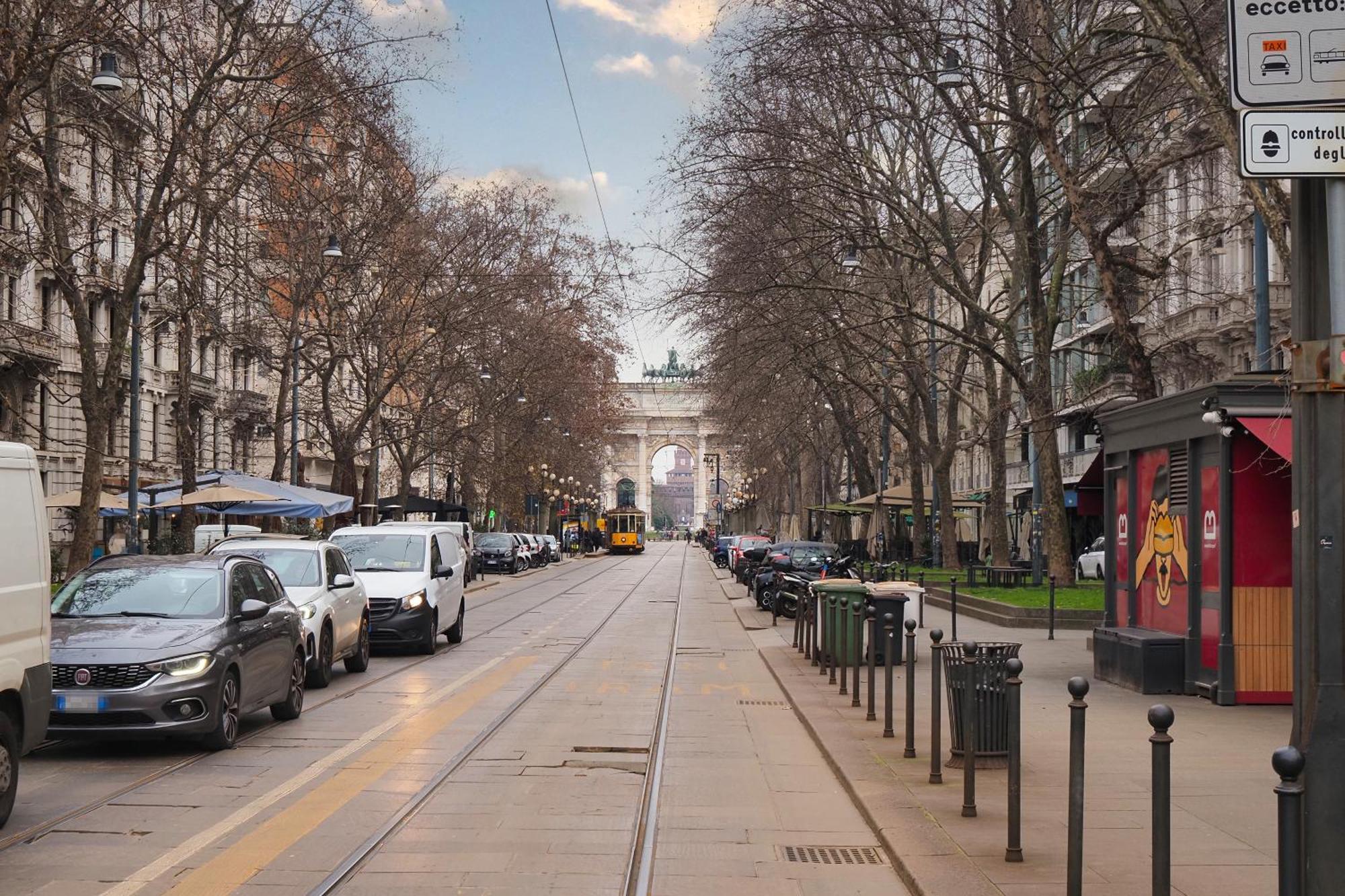 Arco Della Pace Charming Leilighet *