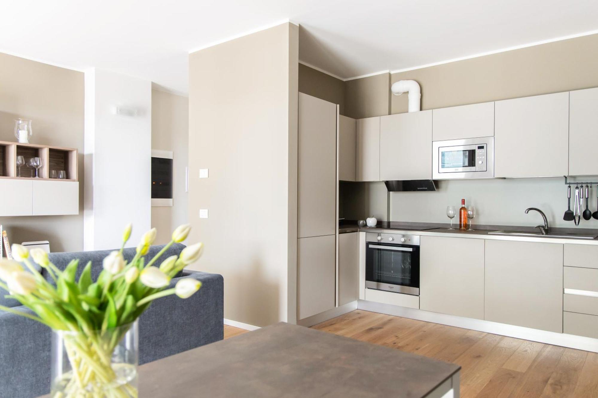 Appartement Living With Terrace & Garage By Ndp Rent