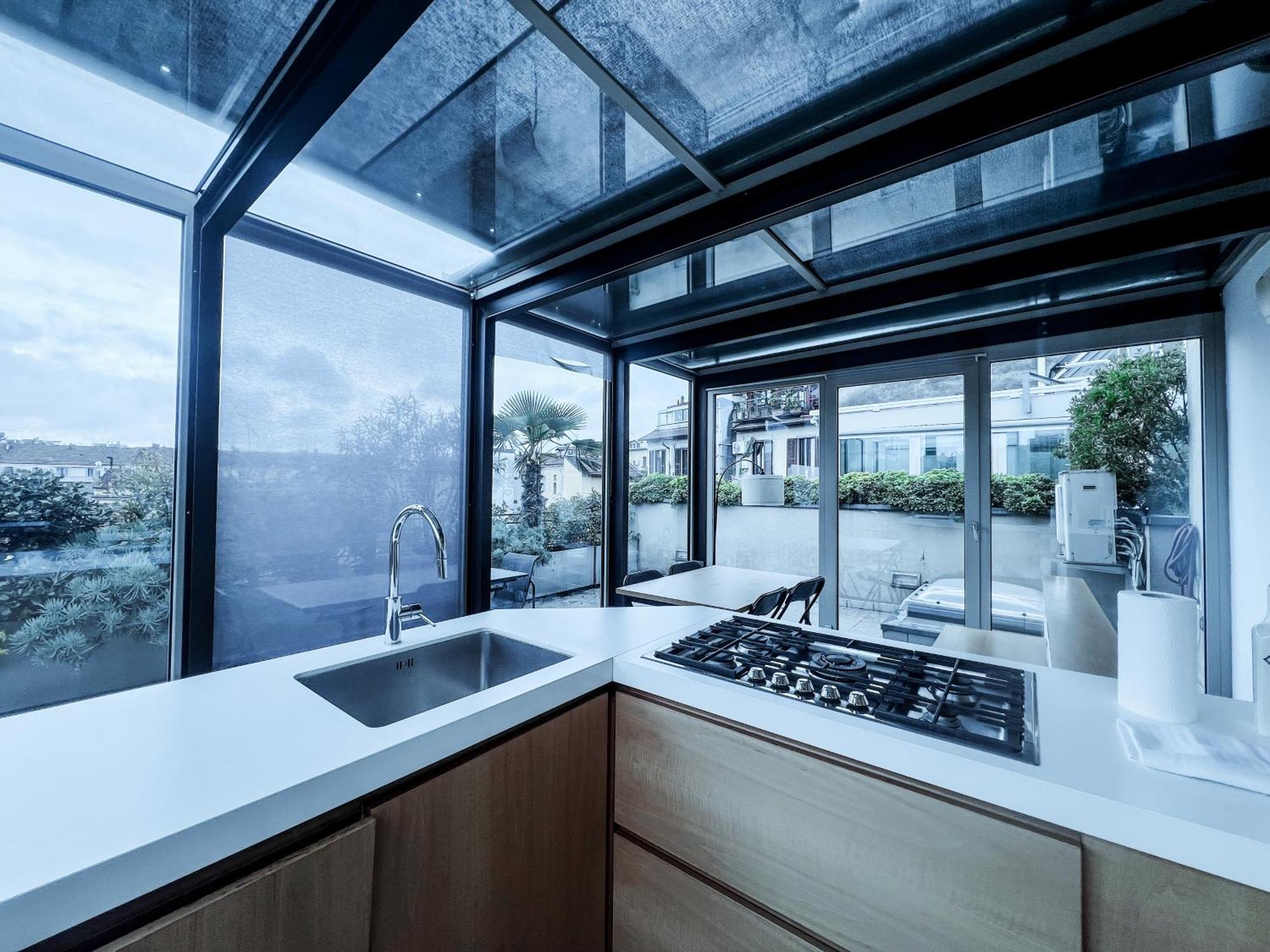 Appartement Garden Penthouse - Large & Trendy Flat,