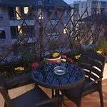 The attic Boheme Navigli - quiet vintage junior suite with cozy balcony 5th floor - metro\' verde -green subway Porta Genova