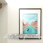 Navigli-San Babila New Studio Attico Balcone Aria