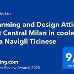 Charming And Design Attic Loft Central Milan In Coolest Area Navigli Ticinese