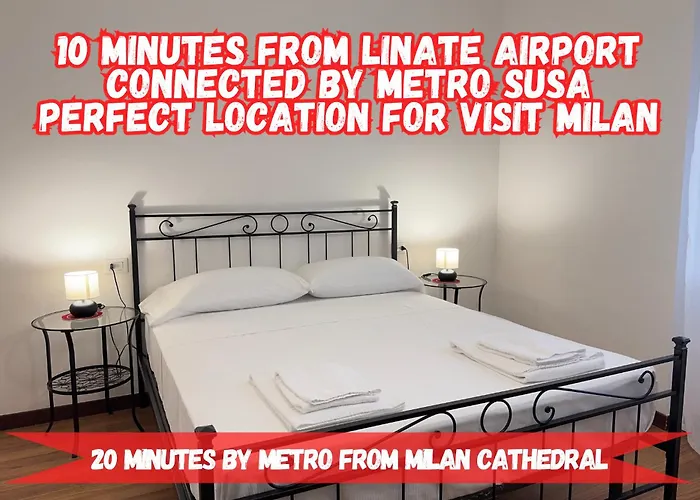 10\' Linate Airport, Perfect For Visiting Milan