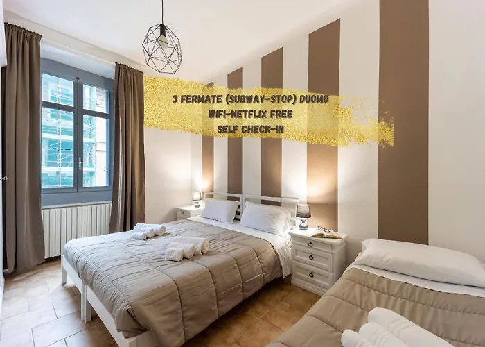 Elegant Apt Near Metro Porta Romana,3 Fermate Subway-Stop A Duomo, Wifi-Netflix Free