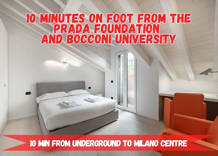 10 Min Walk From Prada, Bocconi And Metro
