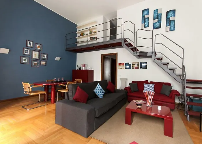 Fancy Blue Duomo Duplex Apartement