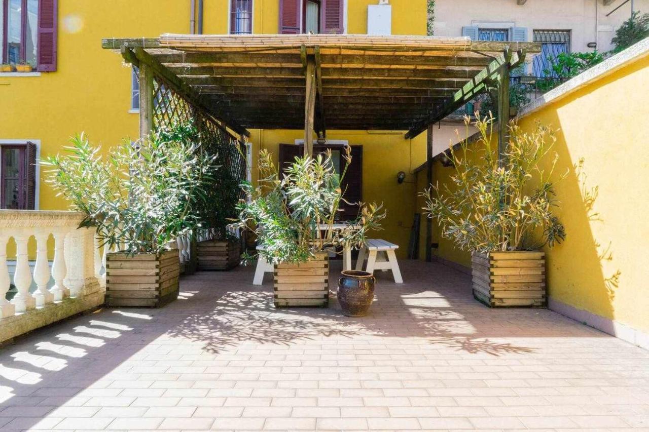 Ma08a Beautiful Flat With Terrace In Pta Nuova Appartamento Milano