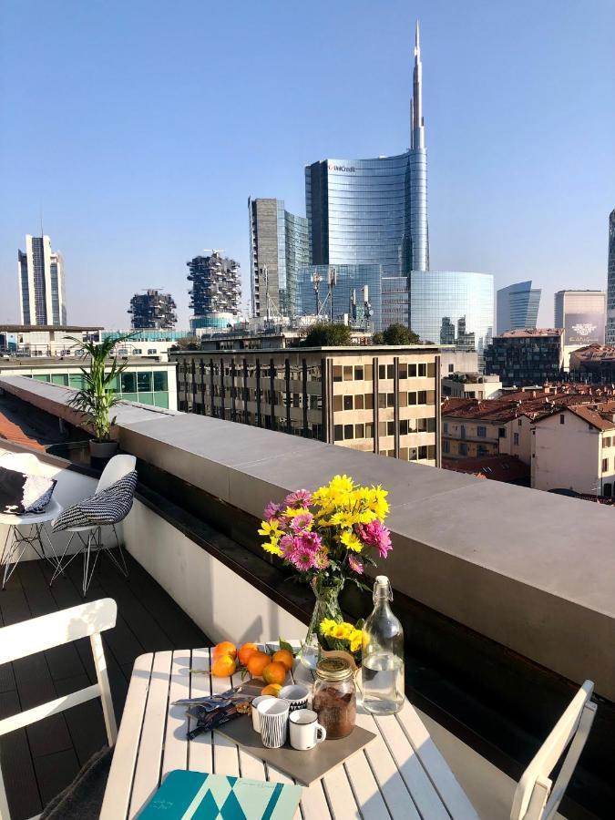 Attic 9th Floor With 2 Terrace In Center Brera With Amazing View Milan