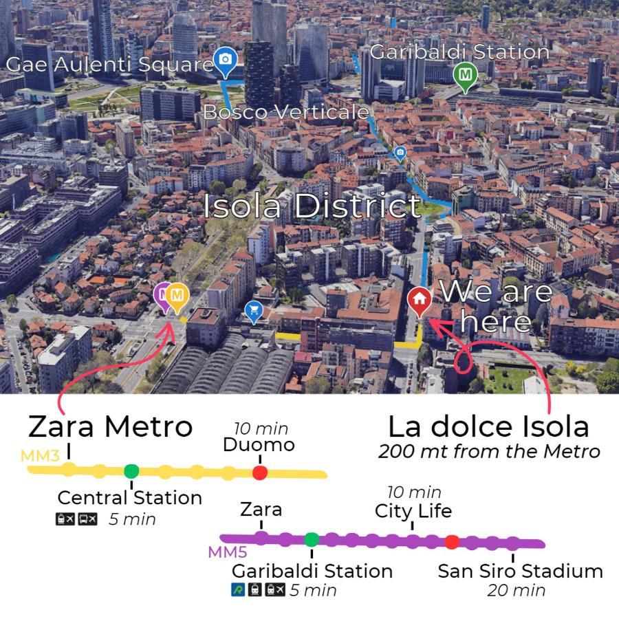 Isola-zara Modern Apartment, Duomo In 10min *