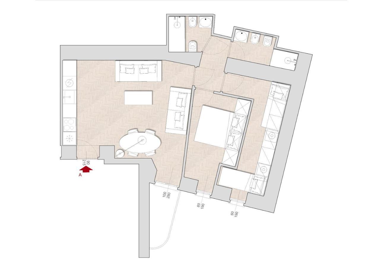 Marcora 6 G Luxury Living Leilighet Milano