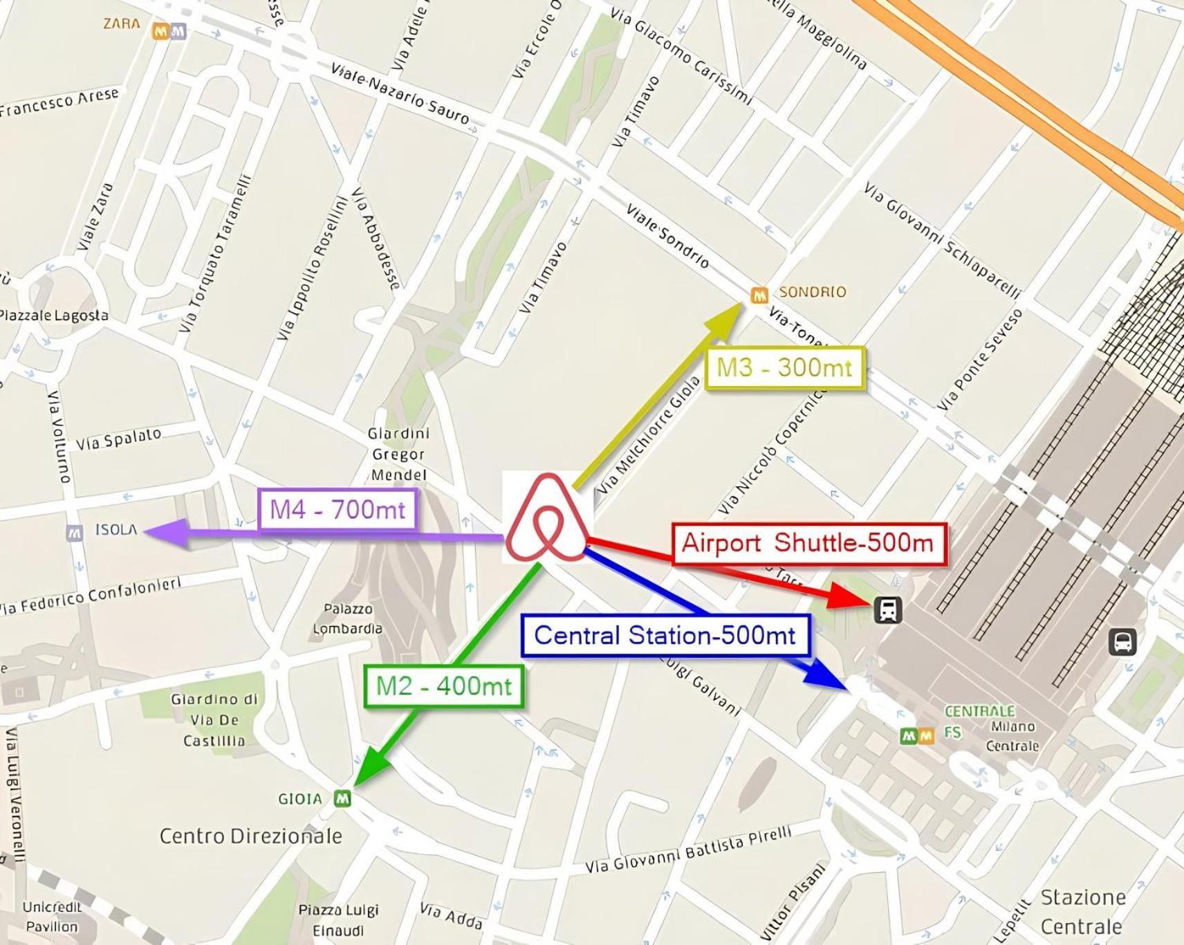 Ourjoy Condo, Free Parking, Ac, Wifi - M Gioia47, Station, Porta Nuova, Appartement Milaan
