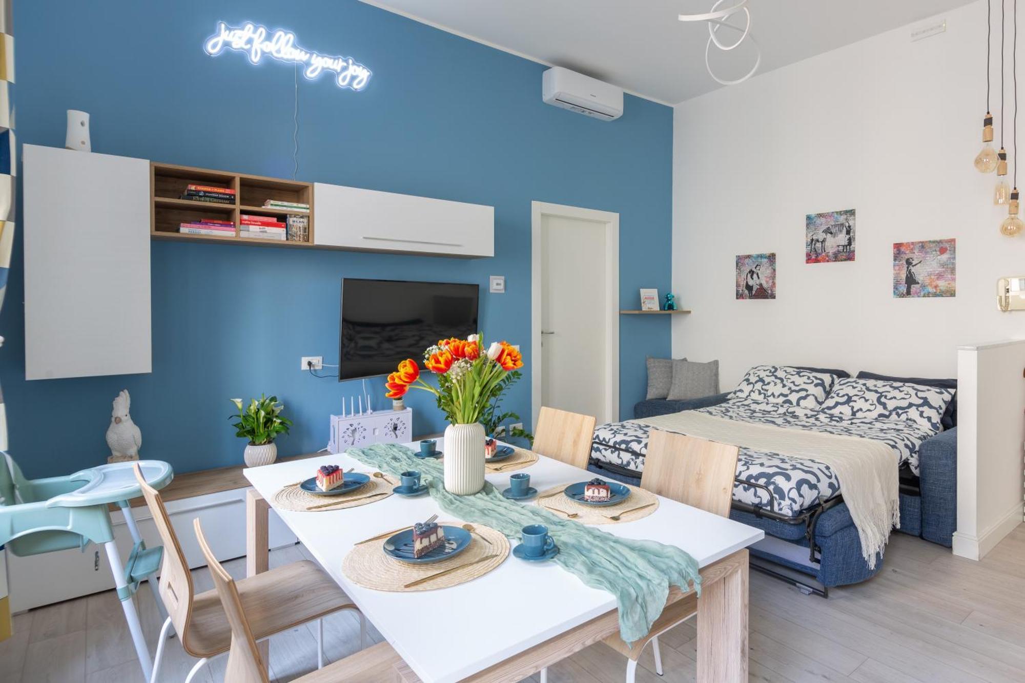 Ourjoy Condo, Free Parking, Ac, Wifi - M Gioia47, Station, Porta Nuova, Appartement
