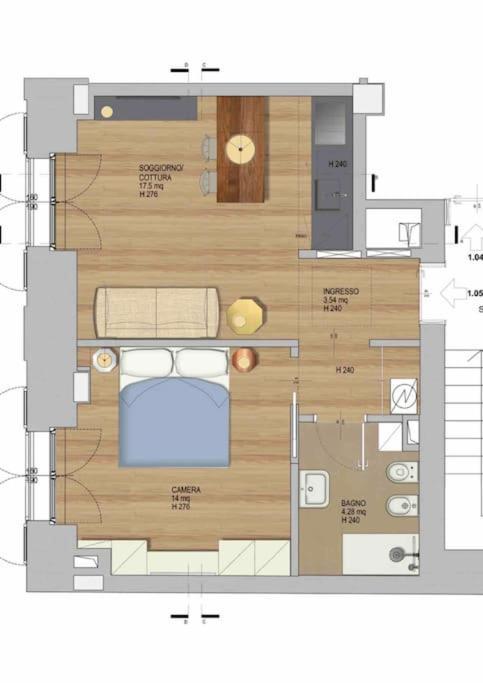Apartment Design In The Center Of Milan