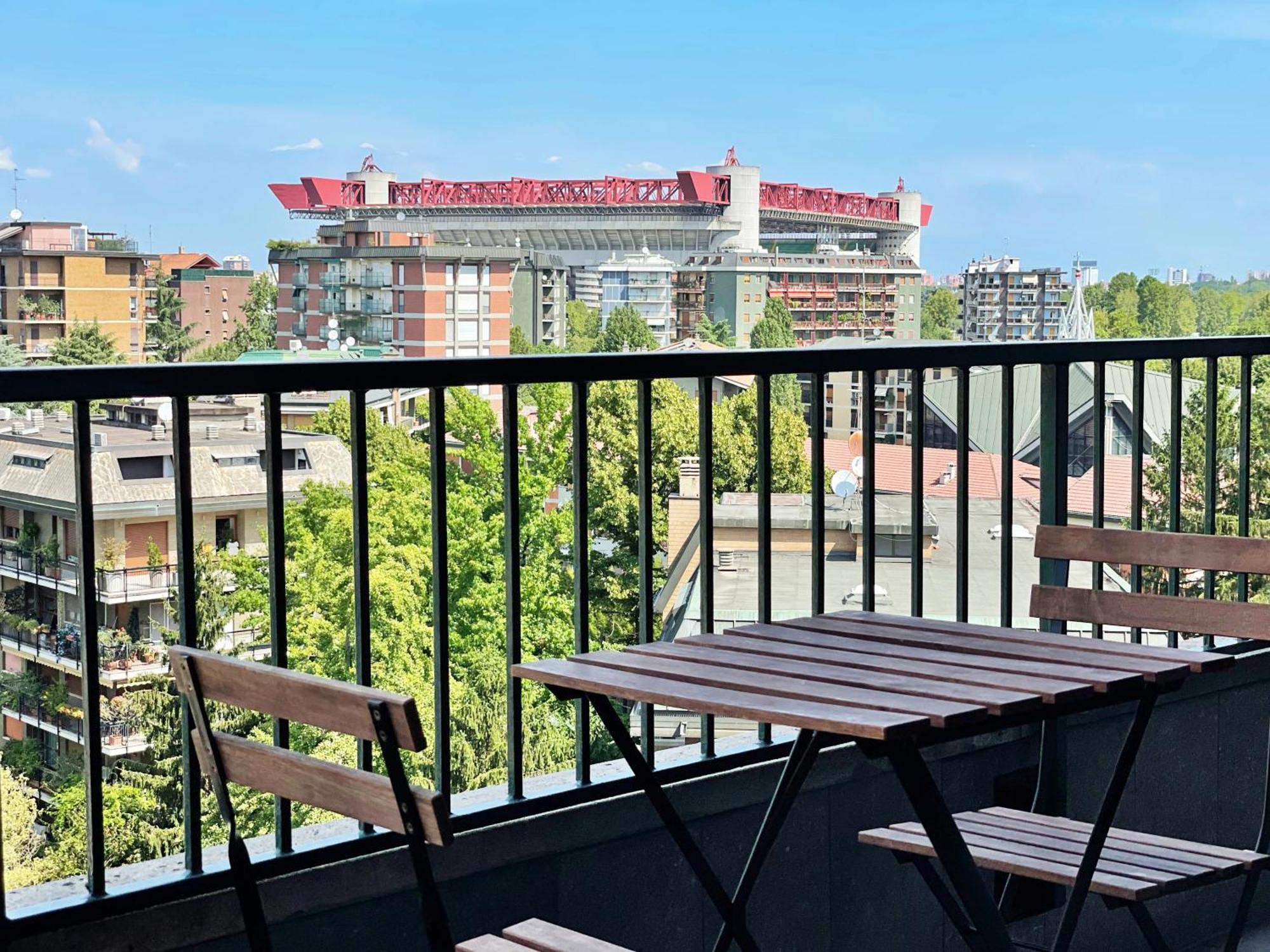 Bwr - Elegant Loft With Terrace, San Siro Appartement
