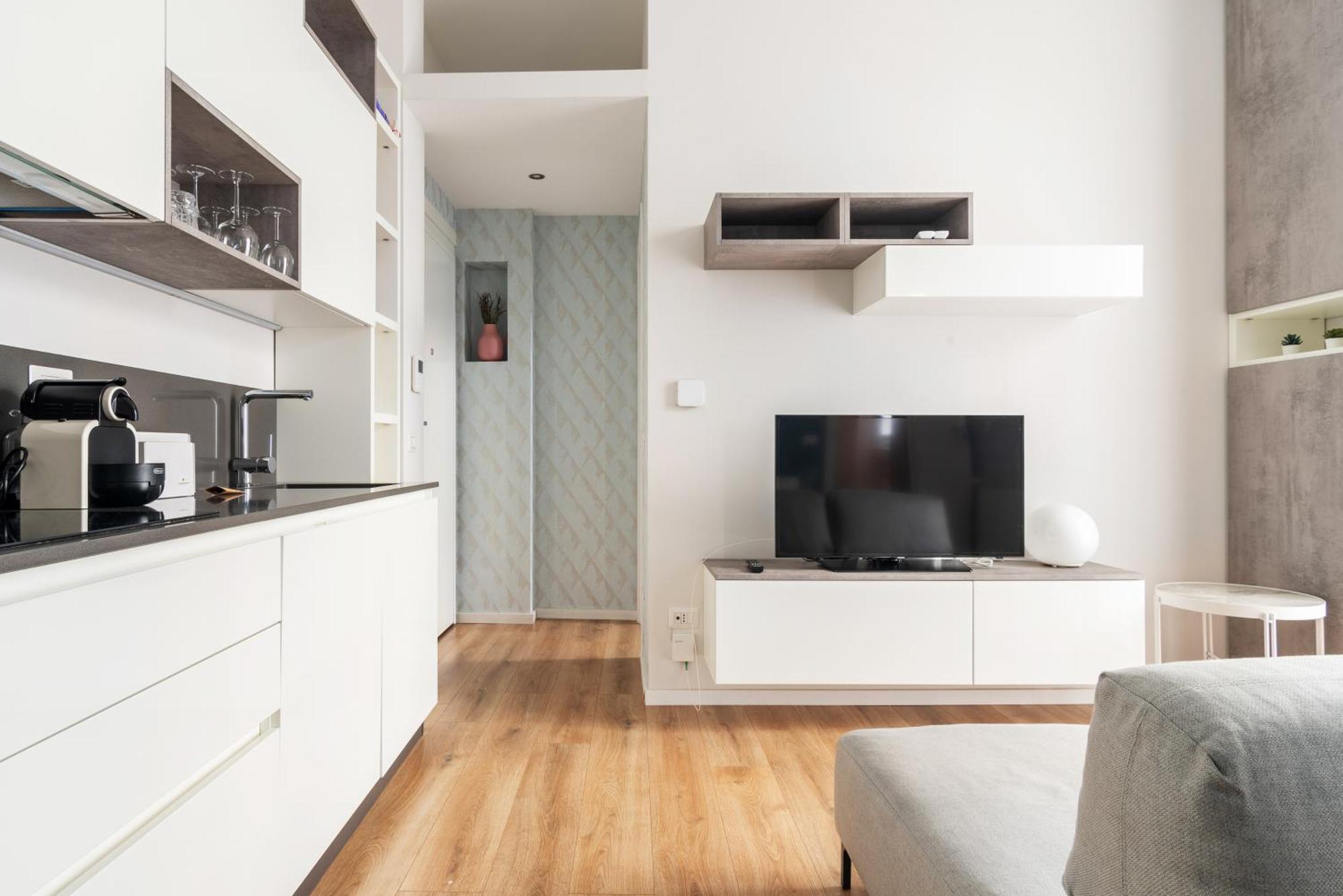 Appartement Nuovo Bilocale Appena Ristrutturato Vicino Darsena Milaan