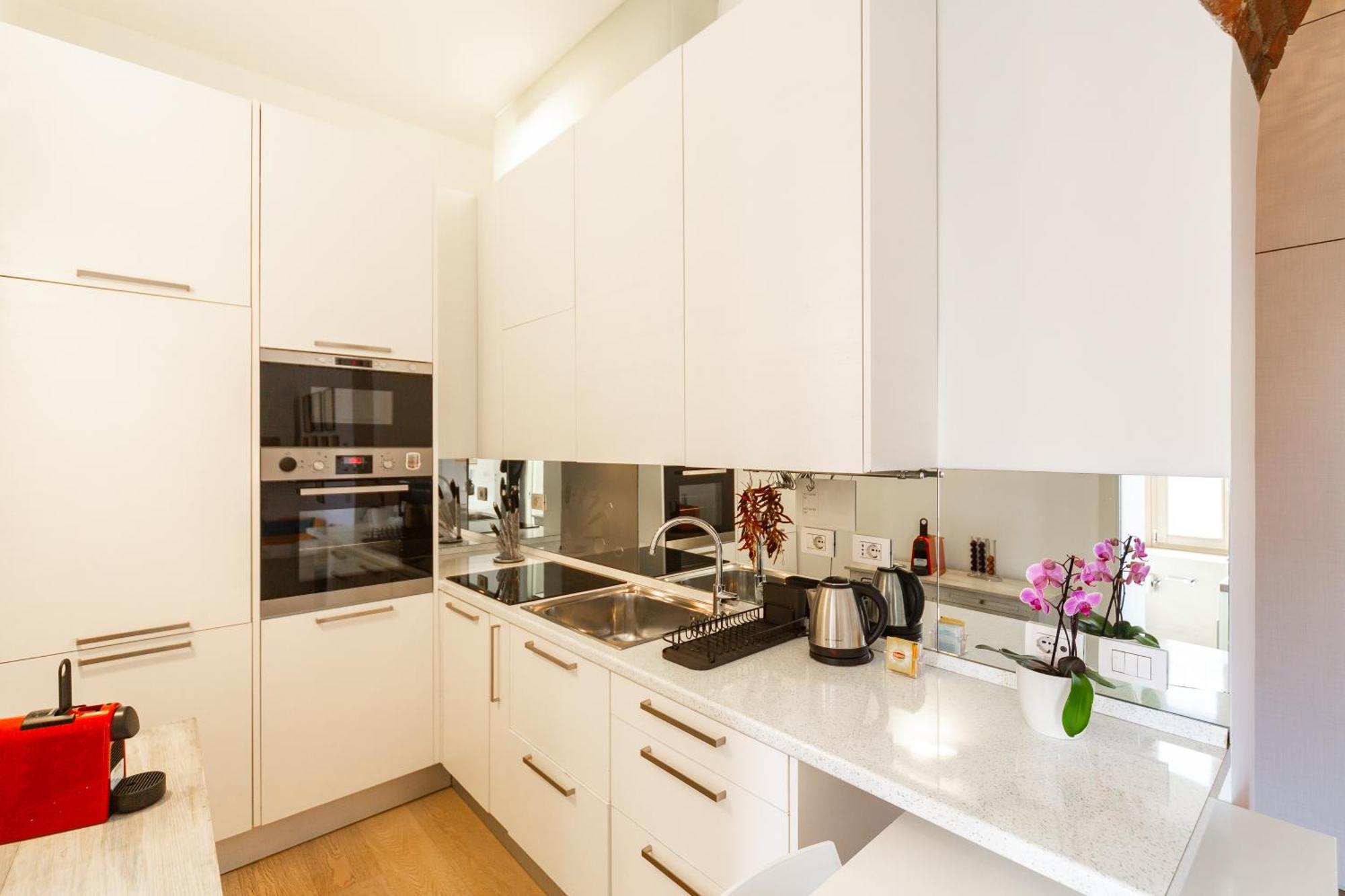 Ferienhaus Milano-trilocale Centrale Con Vasca Idromassaggio