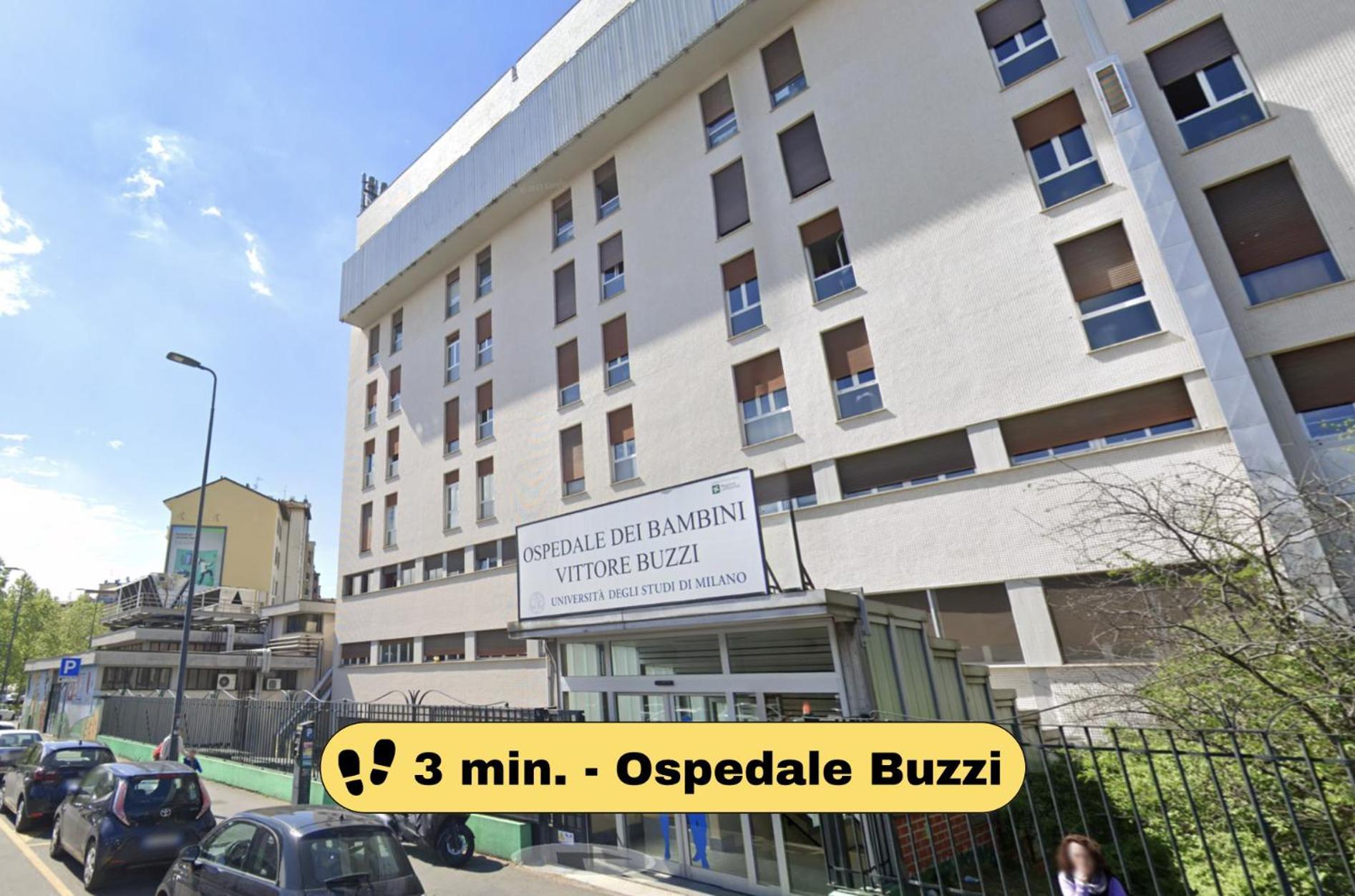 2 Bedroom - Buzzi Hospital, Sempione, Mico, 100mt Metrom5 Milano