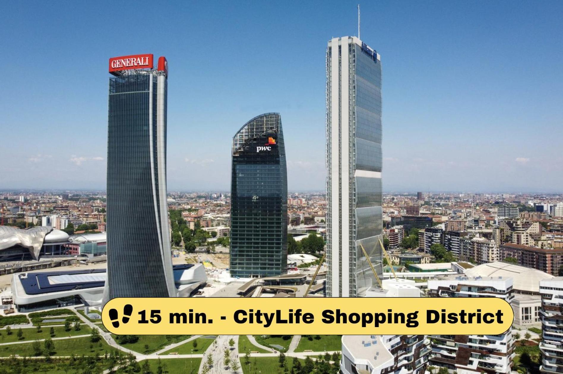 Lejlighed 2 Bedroom - Buzzi Hospital, Sempione, Mico, 100mt Metrom5