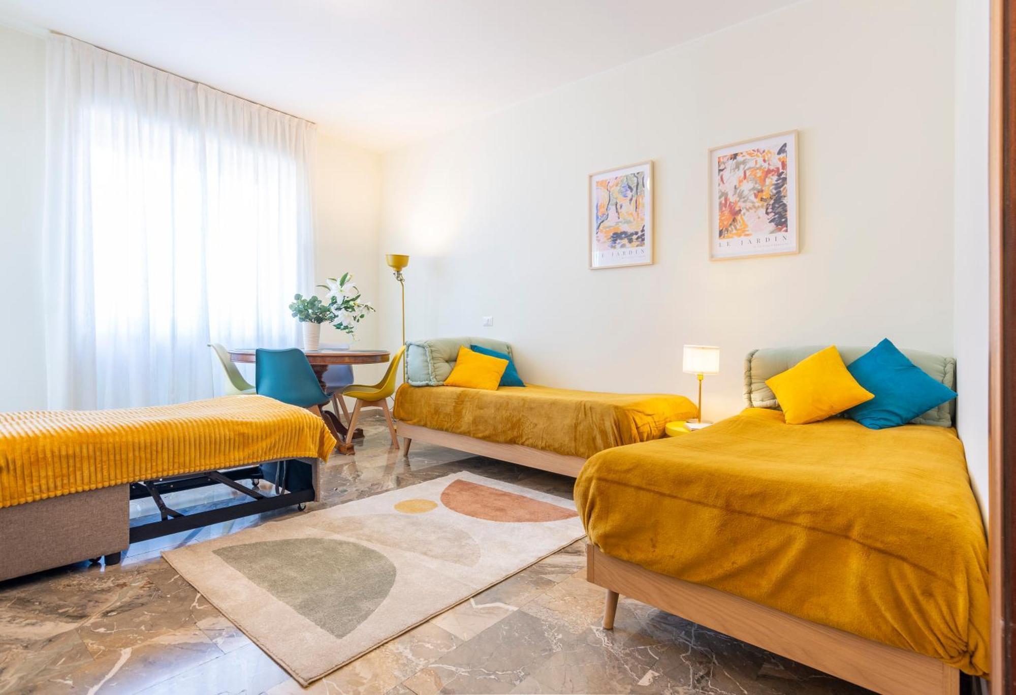 Appartamento Ospitali - Casa Giuliana, Ampio Trilocale Per Famiglie E Box Milano