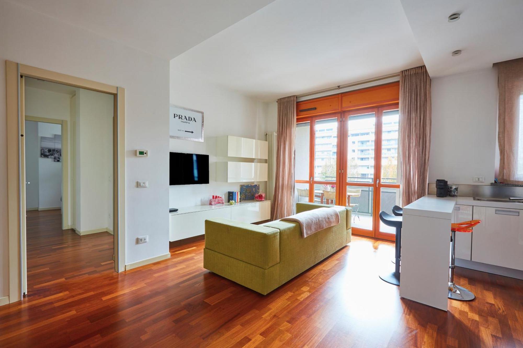 Il Comfort Dello Spazio, In Un Bilocale Appartement *