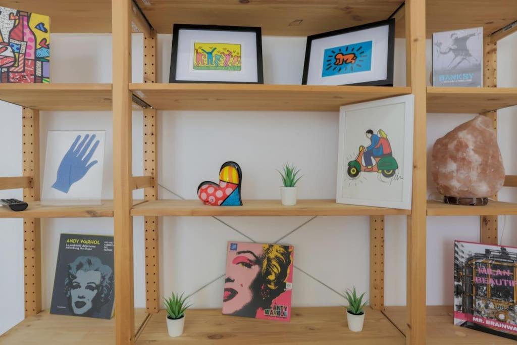 *navigli Art Attic*designarea Milan-wifi-netflix Apartment Mailand