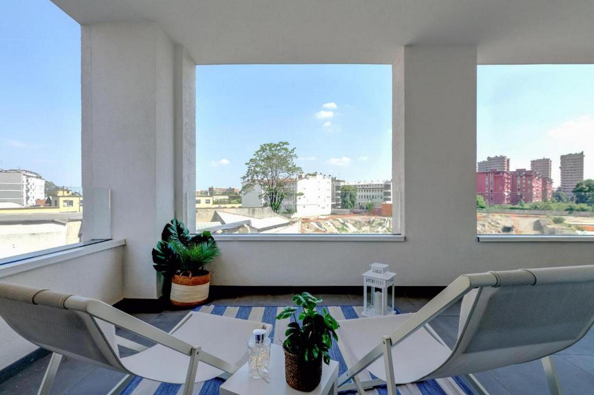 Appartement Lovely Terrace - Porta Romana District Milaan