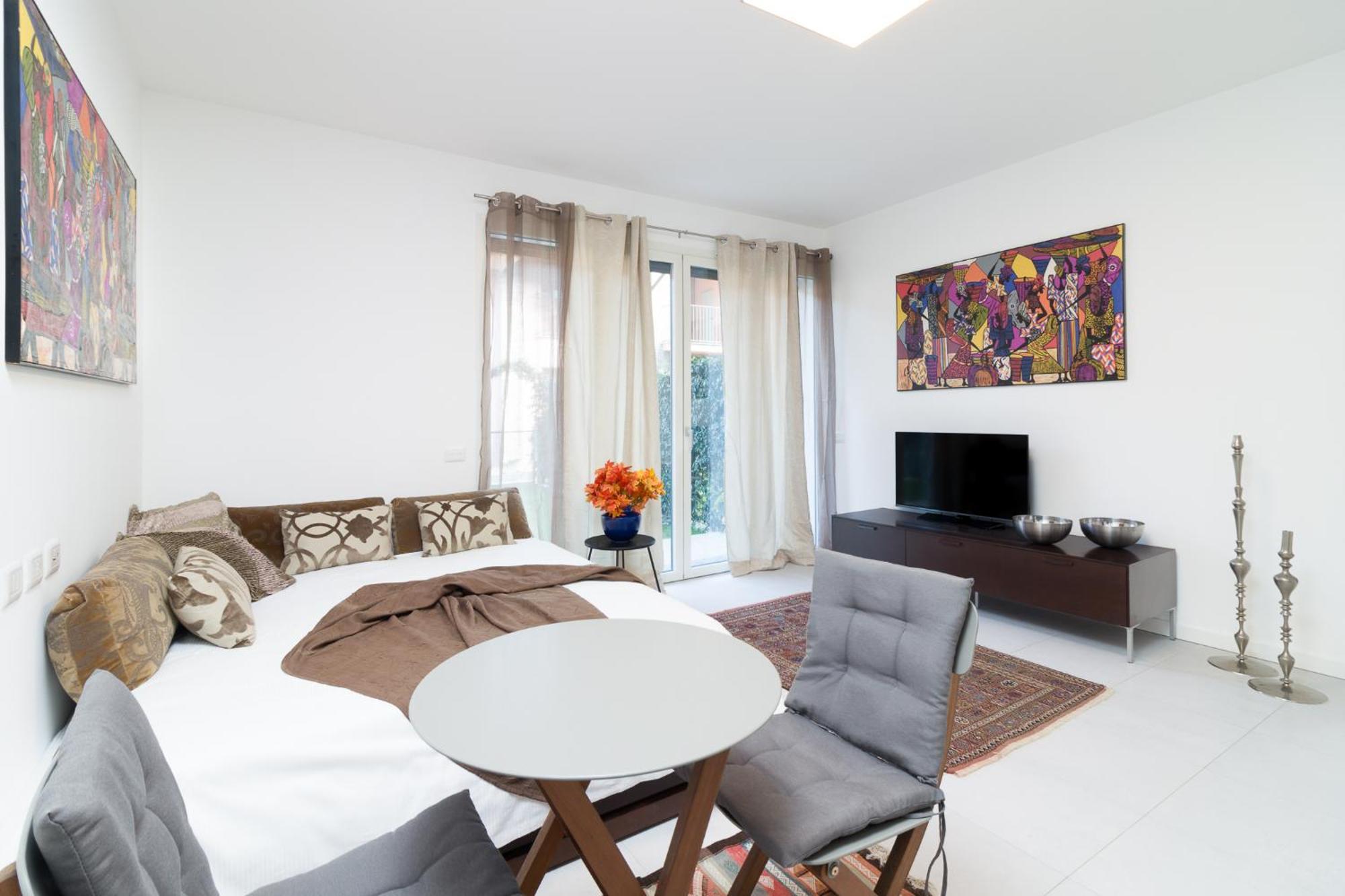 Appartement Con Giardino Navigli Milaan
