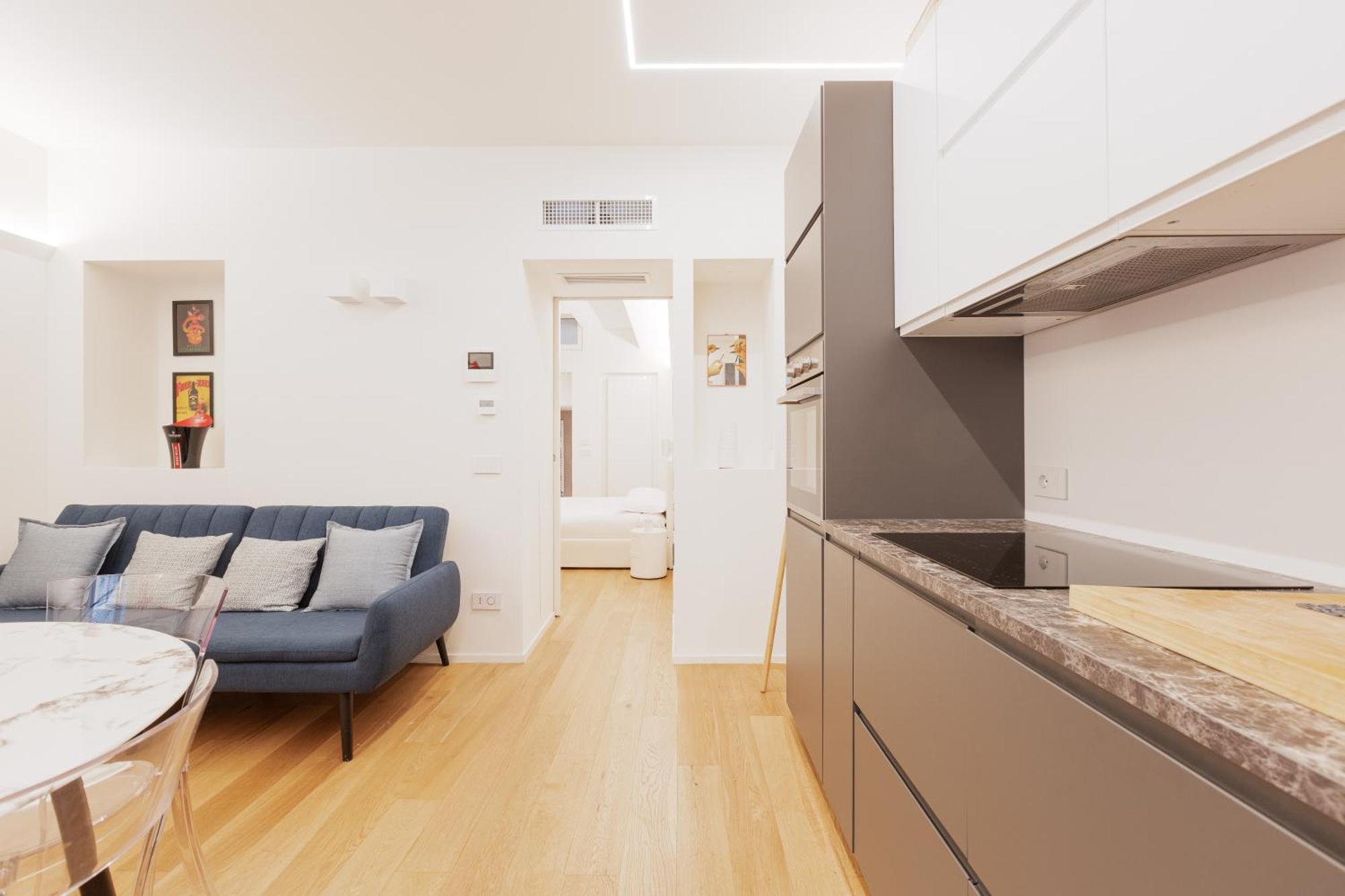 Chic & Modern Flat Just 450 Mt From Centrale Fs Appartement
