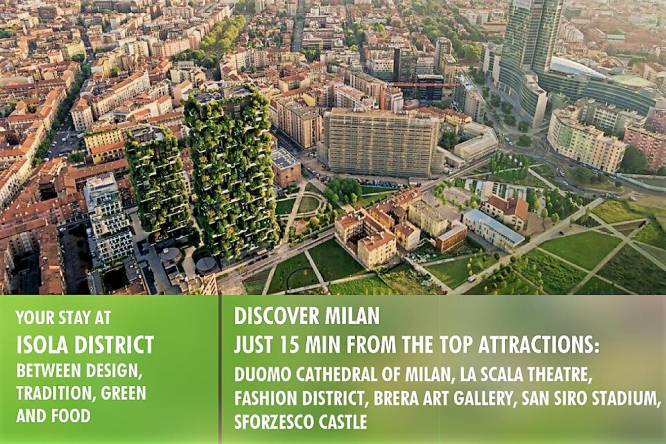 Lejlighed La Milanese, Appartamento Moderno Con Balcone - Metro Isola A 2 Min *