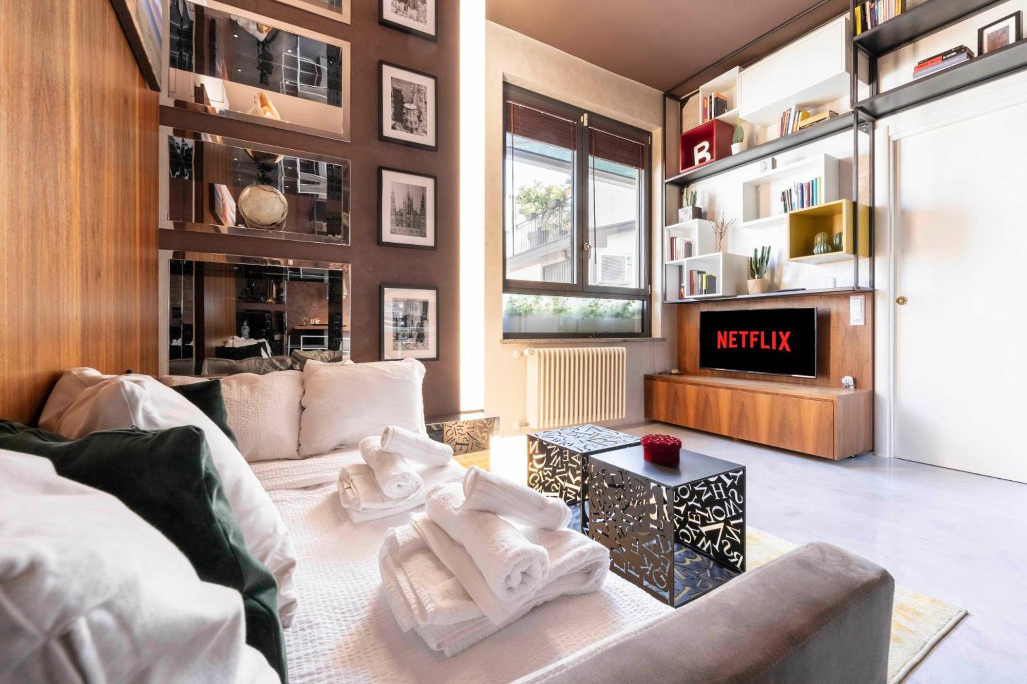 46 Attico Con Vista Cielo Appartement Milaan