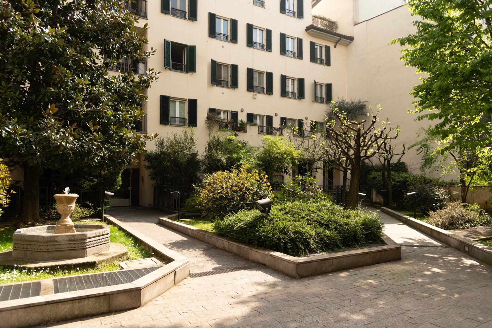 Moscova-brera Elegante Con Giardino Privato